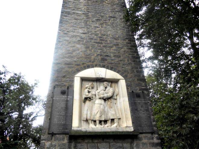 Релеф – паметник на загиналите войници от 1912-18 год